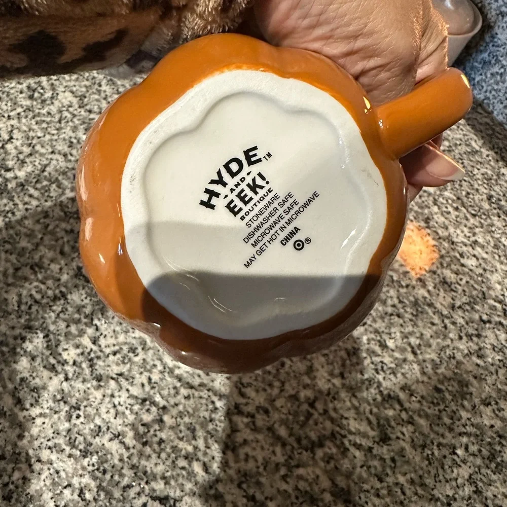 Target Hyde & EEK! Boutique Stoneware Figural 14.4oz Pumpkin Jack-o-lantern Mug